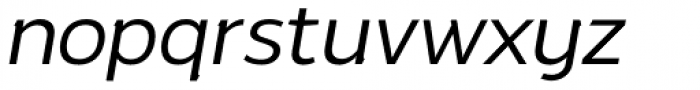 Rigrok Regular Italic Font LOWERCASE