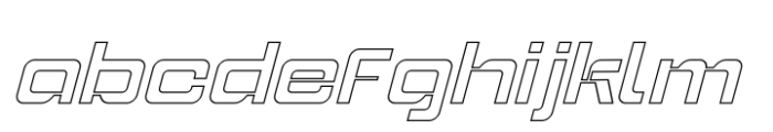 Rigsport Outline Italic FONT