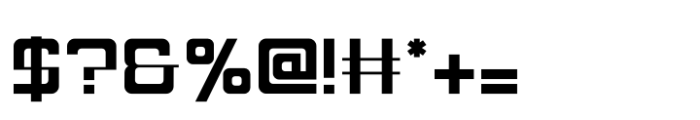 Rigsport Regular Font OTHER CHARS