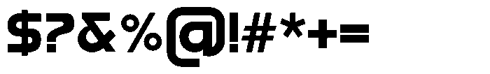 Rigter Font OTHER CHARS