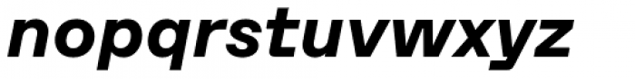 Rigton Bold Italic Font LOWERCASE