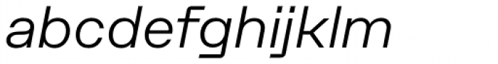 Rigton Light Italic Font LOWERCASE