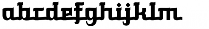 Rikafu Regular Font LOWERCASE