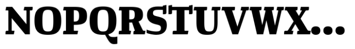 Rikna Extra Bold Font UPPERCASE