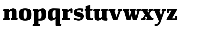 Rikna Extra Bold Font LOWERCASE
