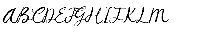 Rilona Notes Font UPPERCASE