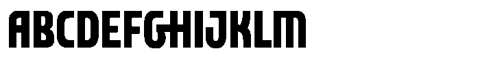Rimage Bold Font UPPERCASE