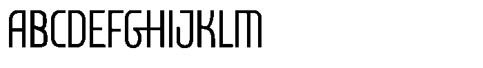 Rimage Light Font UPPERCASE
