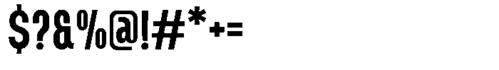 Rimage Regular Font OTHER CHARS