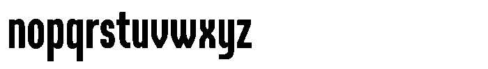 Rimage Regular Font LOWERCASE