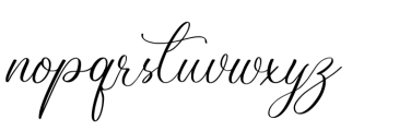 Rimberly Font LOWERCASE