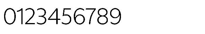 Rime ExtraLight Font OTHER CHARS