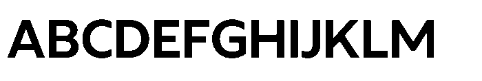 Rime SemiBold Font UPPERCASE