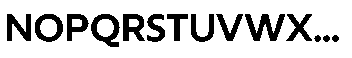 Rime SemiBold Font UPPERCASE