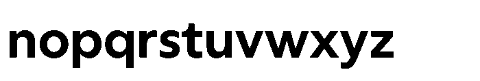 Rime SemiBold Font LOWERCASE