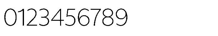 Rime Thin Font OTHER CHARS
