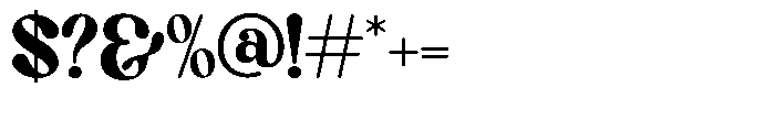 Rinasel Font OTHER CHARS