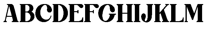 Rinasel Font UPPERCASE