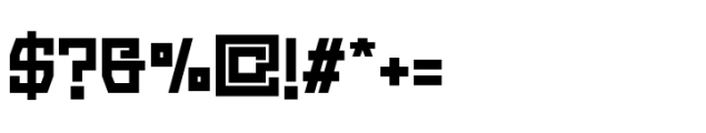 Rinest Typeface Extra Bold Font OTHER CHARS