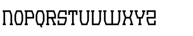 Rinest Typeface Regular Font UPPERCASE