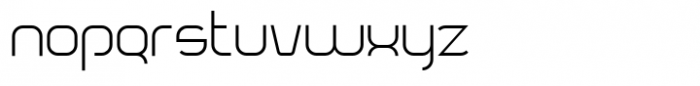 Ring Quad Normal Font LOWERCASE