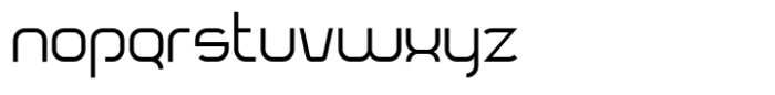 Ring Quad Regular Font LOWERCASE