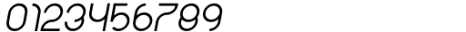 Ring Regular Oblique Font OTHER CHARS