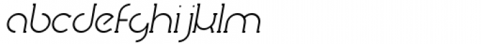Ring Slab Norm Oblique Font LOWERCASE