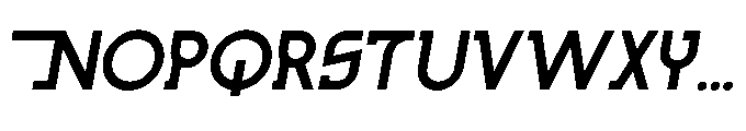 Ring Wind Bold Font UPPERCASE