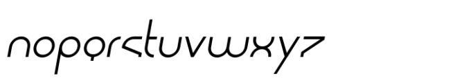 Ring Wind Regular Font LOWERCASE