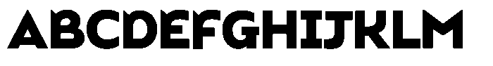 Ringan Bold Font UPPERCASE