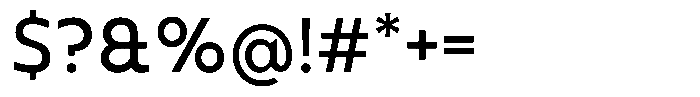Ringan Regular Font OTHER CHARS