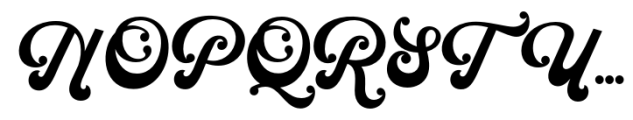 Ringland Script Font UPPERCASE