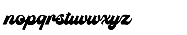 Ringland Script Font LOWERCASE