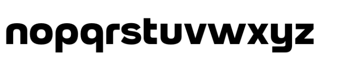 Rink Extrabold Font LOWERCASE