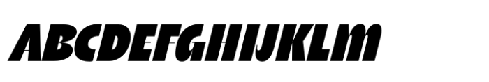 Rinka Stylo Italic Font UPPERCASE
