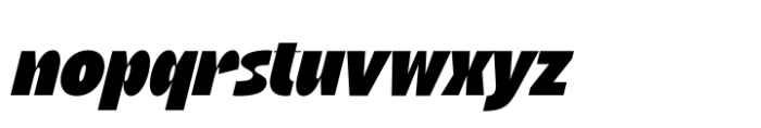 Rinka Stylo Italic Font LOWERCASE