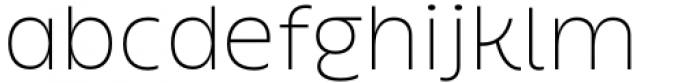 Rinno Light Font LOWERCASE