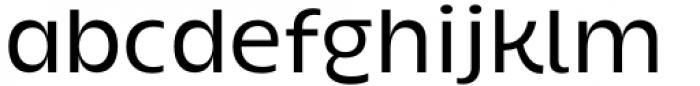 Rinno Regular Font LOWERCASE