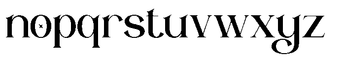 Riolan Font LOWERCASE