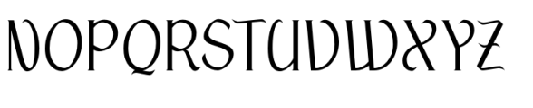 Riolanik Regular Font UPPERCASE