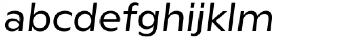 Rioma Regular Italic Font LOWERCASE
