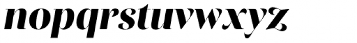 Rion Black Italic Font LOWERCASE