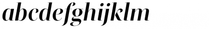 Rion Bold Italic Font LOWERCASE