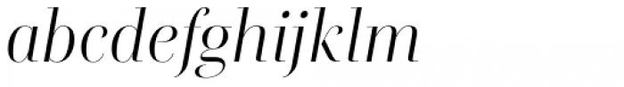 Rion Italic Font LOWERCASE