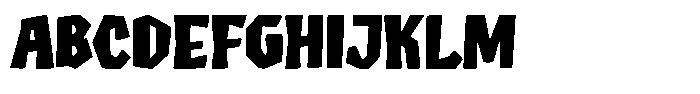 Riot Shard Font UPPERCASE