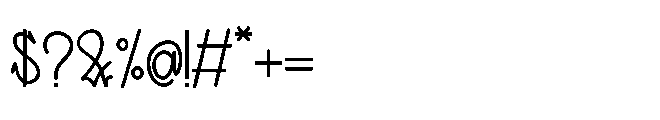 Riot Sketch Font OTHER CHARS