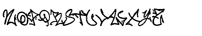 Riot Sketch Font UPPERCASE