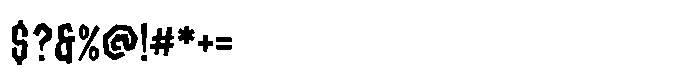 Riot block Font OTHER CHARS