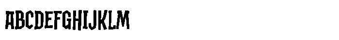 Riot block Font UPPERCASE